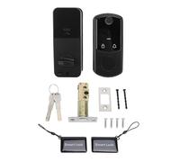 Smart Lock with Keypad Electronic Deadbolt 5 Unlocking Methods Fingerprint Auto Lock Remote Unlock for Home Office Apartment Aluminum Alloy 35 55mm Thickness