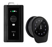 Smart Locks， Biometric Door Lock, 5-in-1 Keyless Entry with Fingerprint, Code, IC Card, Mechanical Keys, App Remote Control Auto