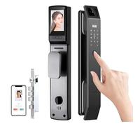Smart Locks for Front Door,Smart Face Recognition Door Lock with WiFi, Video Doorbell, App Control, Anti-Theft Camera, Keyless Entry Door Lock,for Home Entry Doors