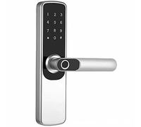 Smart Locks， Smart Fingerprint Door Lock, TTlock App with Bluetooth, IC Card, Mechanical Key, Touchscreen Code Keyless Entry