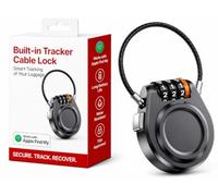 Smart Luggage Lock with Built-In Tracker, Compatible with Apple Find My
