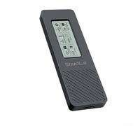 Smart M.2 NVMe Enclosure, Fast 10Gbps Type-C Transfer Speed, ShuoLe Smart Screen Mobile Hard Drive Case Health Track(C-C Pro)