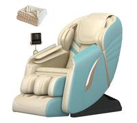 Smart Massage Chair with AI Body Scan, Full-Body Air Pressure Massage, Shoulder & Waist Heat Therapy, Space-Saving Design(Groen)