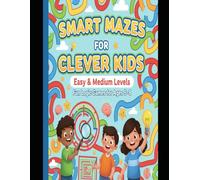 Smart Mazes for Clever Kids - Easy & Medium Levels | Fun Logic Games for Ages 5-8