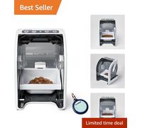 Smart Microchip-Activated Feeder for Cats & Small Dogs - Easy Feeding Solution