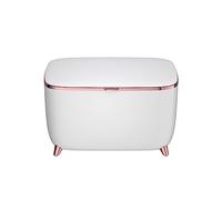 Smart Mini Fridge, Portable Beauty Refrigerator, Car Cosmetics Cooler, Desktop Medicine Insulin Freezer, Wireless Connectivity with Mobile Phone, Champagne Orange