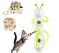 Smart Motion Cats Toys with Worm Design,Happy Luna Cat Toy,Rechargeable Whirlie Cat Toys,Interactive Caterpillar Smart Cat Toy for Indoor Cats,Stimulating Exercise