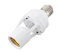 Smart Motion Detection E27 Bulb Holder Adapter for Convenient Automated Lighting Solutions (Toggle type)