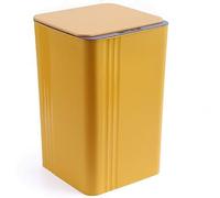 Smart Motion Sensor Trash Can 30L Touchless Garbage Bin for Kitchen Bathroom Office Living Room BedroomElectric Lid Yellow Color OdorFree Disposal