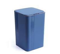 Smart Motion Sensor Trash Can Touchless 18L Electric Bin for Kitchen Bathroom Office Living Room BedroomBlue Lid Garbage Can