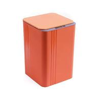 Smart Motion Sensor Trash Can Touchless 18L Garbage Bin for Kitchen Bathroom Office Living Room BedroomStylish Electric Lid Waste Bin (Color: Grey)