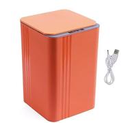 Smart Motion Sensor Trash Can Touchless Electric Garbage Bin for Kitchen Bathroom Office Living Room Toilet Bedroom26L Rechargeable Waste Bin (Color: Gray)