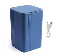 Smart Motion Sensor Trash CanTouchless 20L Electric Garbage Bin for Kitchen Bathroom Office Living Room BedroomRechargeable Blue Color OdorFree Waste Disposal