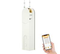 Smart Motorized Chain Roller Blinds Gate Opener, Remote Switch Control Bead Roller Blinds, Cord Curtain Machine With Voice Control, for Venetian, Vertical Blind and Cellular Blind