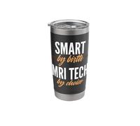 Smart MRI Tech MRI Technologist Apparel Stainless Steel Insulated Tumbler