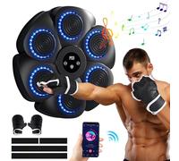 Smart Music Boxing Machine, Bluetooth BoxingMachine Wall Mounted with Boxing Gloves, Boxing Gym Training Equipment, Home Workout BoxingTarget Machine for Home Indoor