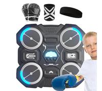 Smart Music Boxing Machine - Boxing Music Workout Machine | Workout Training Equipment Game for Kids Adults Stress Relief Exercise Office Gym Home