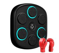 Smart Music Boxing Machine, Wall Boxing Training Device with LED Light, Boxing Mat Music Speed Response Coordination for Children and Adults