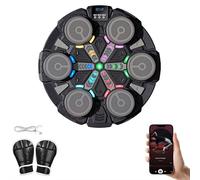 Smart Music Boxing Machine, Wall-Mounted Bluetooth Boxing Machine with Music,3 Game Modes with Score Display, Adjustable Speed&Counting Mode, Boxing Machine for Kids, Boys Gifts