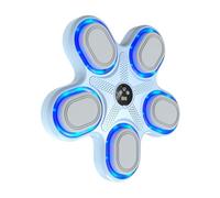 Smart Music Boxing Machine, Wireless Boxing Target, Light and Sound Feedback, Home Workout Punching Training Equipment for Fitness, Reflex, Coordination, Cardio, Stress Reliefs