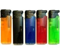 SMART N PRICE FlameJack Colourful Windproof Dustproof Jet Lighters Really Powerful Multicolor PACK OF 5 (Transparent)