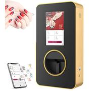 Smart Nail Art Printer with AI Recognition for DIY Patterns, Ideal for Home Use, Nail Studios, and Enthusiasts