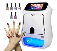 Smart Nail Art Printer with Touchscreen, AI Recognition, and App Control for DIY Digital Fingernail Painting