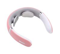 Smart Neck Massager - Cordless Muscle Therepy, Pein Relief Device, Electrode Stimulator | Rechargeable Body Relaxer for Adults, Grandparents | Heated Neck Therepy, Wireless Relaxation Gadget