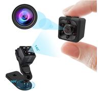 Smart Nice Mini Camera 1080P, Nanny Cam Full HD with Night Vision Motion Activation for Indoor Outdoor Covert Security Cameras (SQ11)
