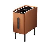 Smart Nightstand with Wireless Charging LED Lights & Drawers - Compact Stylish Bedroom Side Table for Modern Comfort & Convenience - Ideal for Small Spaces