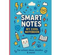 "Smart Notes - My Cool Notebook": For school, ideas, doodles & more!