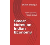 Smart Notes on Indian Economy: With Current Affairs, Economic Survey & Flagship Schemes