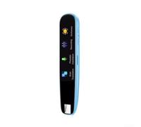 Smart OCR Translation Pen, 142 Language Voice Output Digital Reader For Books Documents Signs For Auditory Learners Reading Difficulties(Blue)