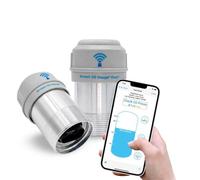 Smart Oil Gauge Duo - Advanced Dual Sensor Wi-Fi Heating Oil Tank Gauge - Compatible with Alexa - Designed for 138/275/330/500 Gallon Tanks (Vertical/Horizontal)