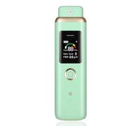 Smart Oral Odor Freshening Rate Detector, Portable Oral Monitor with Real-Time Odor Checking, 32-bit CPU, Professional Bad Oral Odor Rate Checker for Personal Use - Green