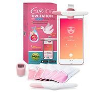 Smart Ovulation Test Strips with Digital Fertility Monitoring App - Easiest Ovulation Predictor Kit for Women, FDA Listed for 99% Accuracy, Pack of 5