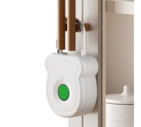 Smart Padlock - Keyless Security Lock | Waterproof Fingerprint Rechargeable Padlock for Garage Gate Shed Travel Wardrobe Cabinet