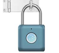Smart Padlock Water Resistant - Keyless Biometric Thumbprint Lock, Intelligent Fingerprint Locker | Perfect for Bookcase, Suitcase, Backpack & School You Can Avoid The Hassle of Lost Keys