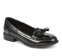 Smart Patent Loafers - Black Patent Size 4