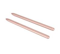 SMART Pen, MENU FUNCTION SMART STYLUS 4096 Pressure Level Quick Reply Exact Control 2 Pieces of Robust Plastic with Accessories for Tablet (Brown)