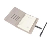 Smart Pen Notebook Set, Smart Pen Writing Set Convert the Parts of Text Support with 3 Replacement Pencil for the Drawing of Study Notes (Black)