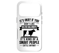 Smart People Cattle Farmer - Cow Breed Belted Galloways Case for iPhone 17 Pro