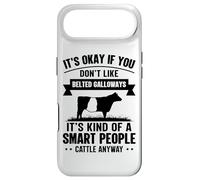 Smart People Cattle Farmer - Cow Breed Belted Galloways Case for iPhone Air