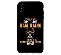 Smart People Hobby Funny Ham Radio Operator Amateur Radio Case for iPhone XS Max