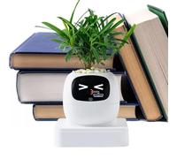 Smart Pet Planter - 3.94x4.49x3.78in, Smart Flowerpots, AI Guidance | USB Rechargeable Ai Planter, Pothos Pot for home, apartment, living room, bedroom, balcony, patio