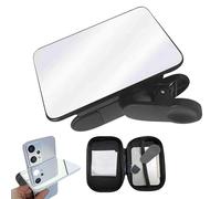 Smart Phone Chamber Reflection Clip - Glass Phone Chamber - Reflection Clip | Adjustable Photographic Tools Creative Clips with Clip for Smartphone Mirror Camera Smartphone Mirror Chambe