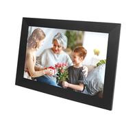 Smart Photo Frame, Digital Picture Frame WiFi Connection for Study Room (Black)