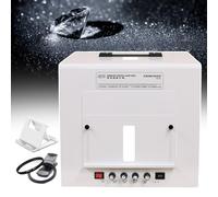 Smart Photography Turntable & Light Box, Jewelry Shooting Set With 4pcs Light Fill Light-Dimmable Lighting + Adjustable-Speed Turntable + 360° Hanging Rack, For Necklaces & Earrings TB20