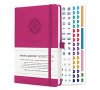 Smart Planner Budget Book - Undated Finance Planner - 8.6 x 5.7 inches (A5) - Monthly Calendars, Budget Tracker, Expense Sheets, Account Saving and Investing Trackers, Budget Book - Bill Organizer