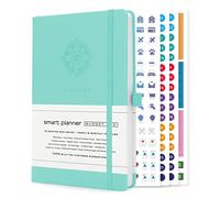 Smart Planner Budget Book - Undated Finance Planner - 8.6 x 5.7 inches (A5) - Monthly Calendars, Budget Tracker, Expense Sheets, Account Saving and Investing Trackers, Budget Book - Bill Organizer
